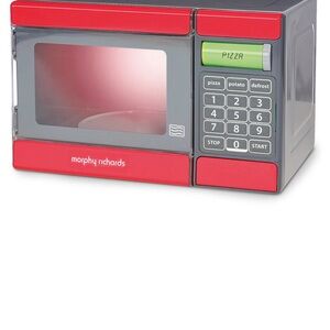 Morphy Richards Red and Gray Microwave